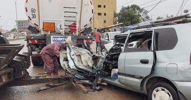 Wanindara : un violent choc contre un camion-citerne fait deux morts et une blessée