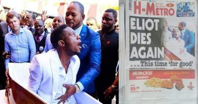 Elliot Moyo, l'homme qui a été «ressuscité» par le pasteur Alph Lukau est décédé Elliot Moyo, l'homme qui a été «ressuscité» par le pasteur Alph Lukau est décédé