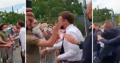 L'homme qui a giflé Macron condamné à 18 mois de prison, dont 4 ferme L'homme qui a giflé Macron condamné à 18 mois de prison, dont 4 ferme