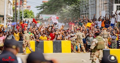CAN2023 Côte d'Ivoire : Le Syli National de Guinée accueilli en héros par les Guinéens