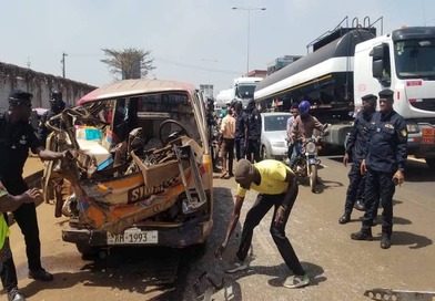 Accident de la circulation à Gbessia : Bilan provisoire, 2 morts sur place et 9 blessés...