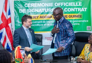 Société civile : le CNOSCG et le Royaume-Uni lancent « AGORA CIVIQUE GUINÉE » à travers un partenariat stratégique...