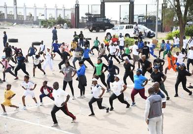 CNT Guinée : L'initiative de la Journée Citoyenne et Sportive vise à améliorer la santé physique et mentale, contribuer au renforcement de la cohésion, l’unité et renforce les liens entre les travailleurs du CNT...