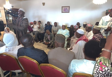 Décès d’Elhadj Ousmane Baldé: Une forte délégation ministérielle communie avec la famille....