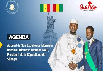 Afrique : Première visite officielle du président sénégalais en Guinée...