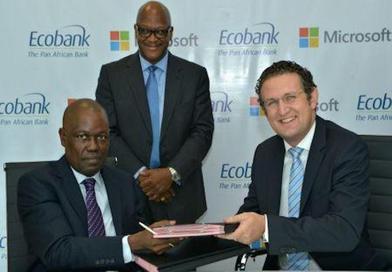 Communiqué : Le Groupe Ecobank et Microsoft s'allient pour  accompagner les PME africaines afin de réussir dans l'économie numérique...