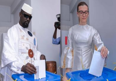 Présidentielle du 28 décembre 2025 en Guinée : Mamadi Doumbouya vote à Kaloum....