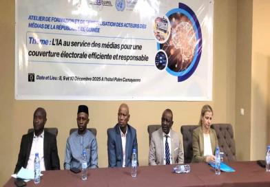 Guinée : Des journalistes se forment à l’IA pour garantir une couverture électorale fiable et responsable...