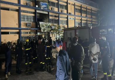 Conakry : Incendie au ministère de la Sécurité, le feu maîtrisé malgré d’importants dégâts matériels...