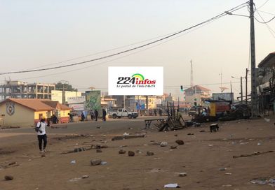 Conakry : Manifestation des jeunes à Lambangni, jets de gaz lacrymogènes par les forces de l'ordre...