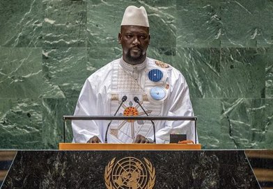 NEW YORK - Discours intégral du Chef l'État, Colonel Mamadi DOUMBOUYA à la tribune de la 78e Assemblée Générale des Nations Unis (ONU)...