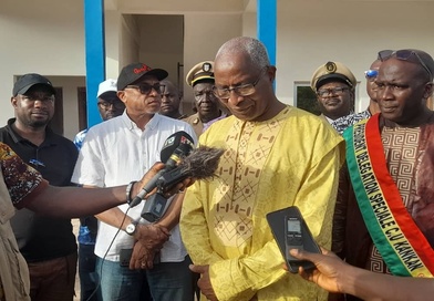En Tournée dans la Savane Guinéenne, le Premier Ministre Amadou Oury Bah à Kankan...
