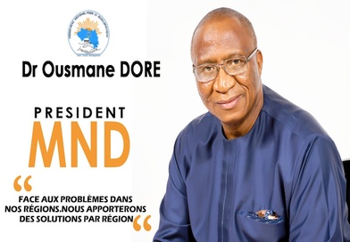 Nouvel an 2023 : Les vœux de Dr Ousmane Doré, Président du Parti MND...