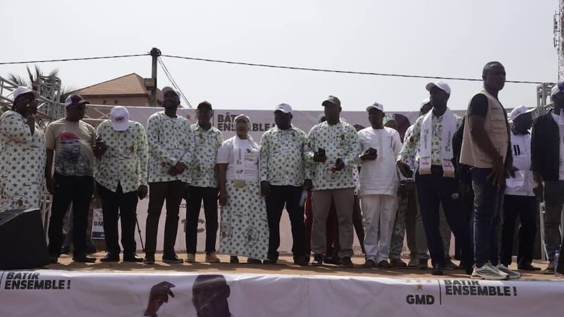 Campagne présidentielle en Guinée : la commune de Sonfonia se mobilise en faveur du Général