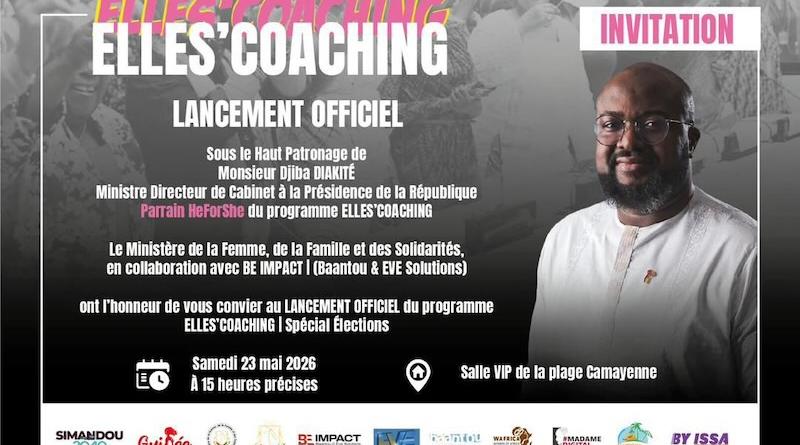 Conakry : lancement officiel du programme « Elles Coaching | Spécial Élections » Conakry : lancement officiel du programme « Elles Coaching | Spécial Élections »