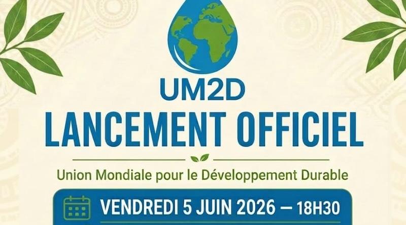 Besançon : l’Union Mondiale pour le Développement Durable (UM2D) lance ses activités le 5 