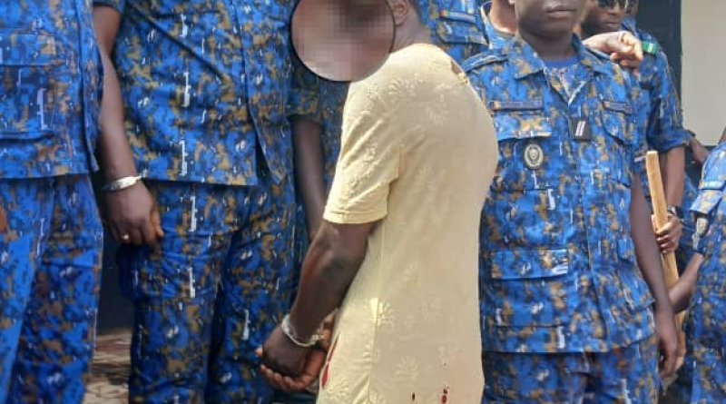 Labé : le suspect du meurtre d’un boulanger présenté à la presse