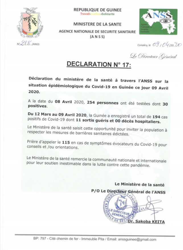 Cas-Covid-19