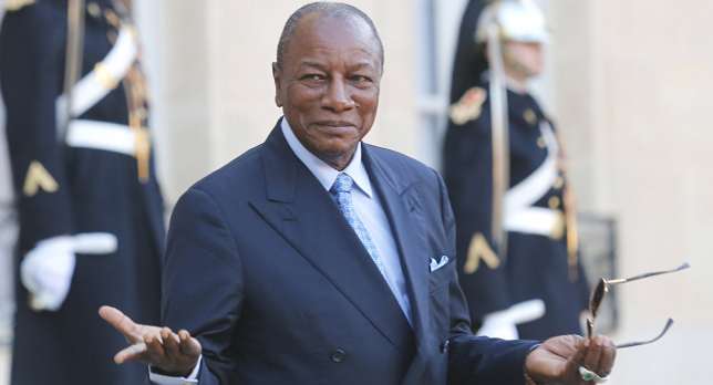 Alpha Conde Président de la République de Guinée