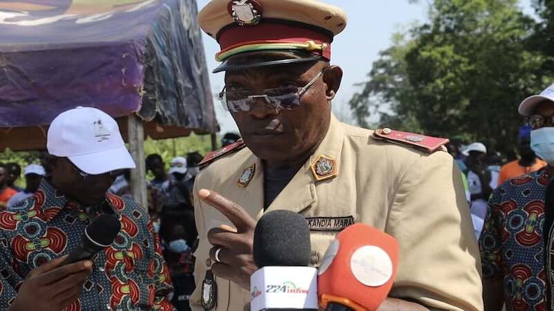 Gueckedou(Tékoulo ): pose de la première pierre du centre de santé