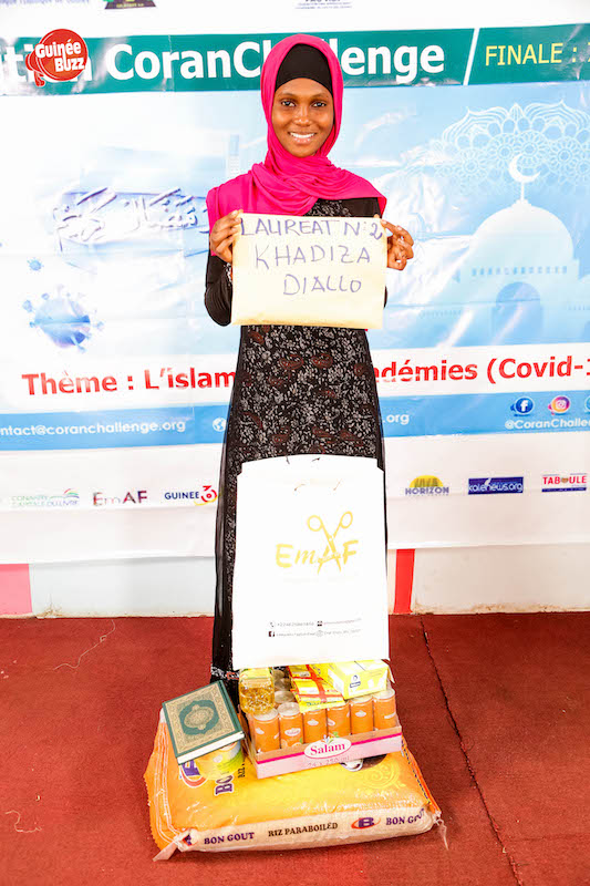Deuxième lauréate candidate numéro 16, Diallo Khadija