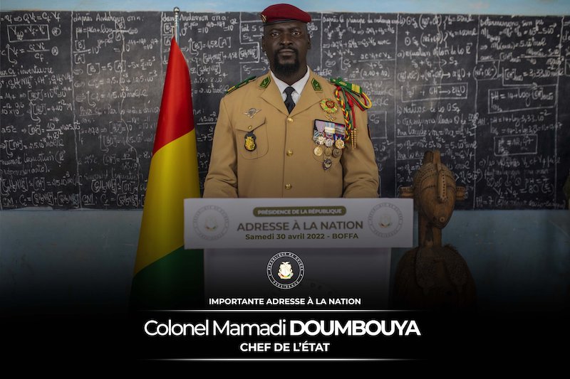 Adresse à la nation - Colonel Doumouya, propose 39 mois de transition