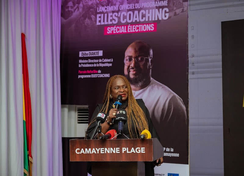 Mariam Tendou kamara,  experte onusienne et coFondatrice de BE Impact et du programme Elles’Coaching