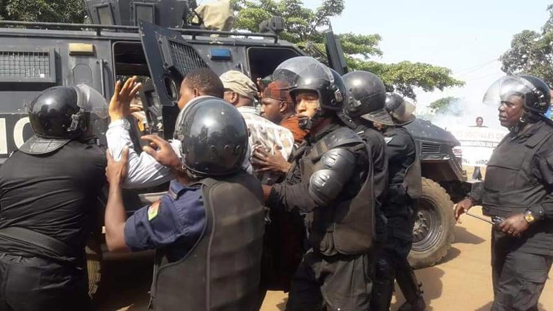 Arrestation des manifestants du 23 juillet 2018