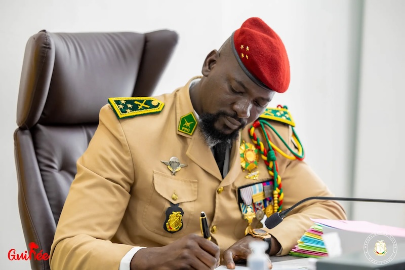 Général Mamadi Doumbouya 