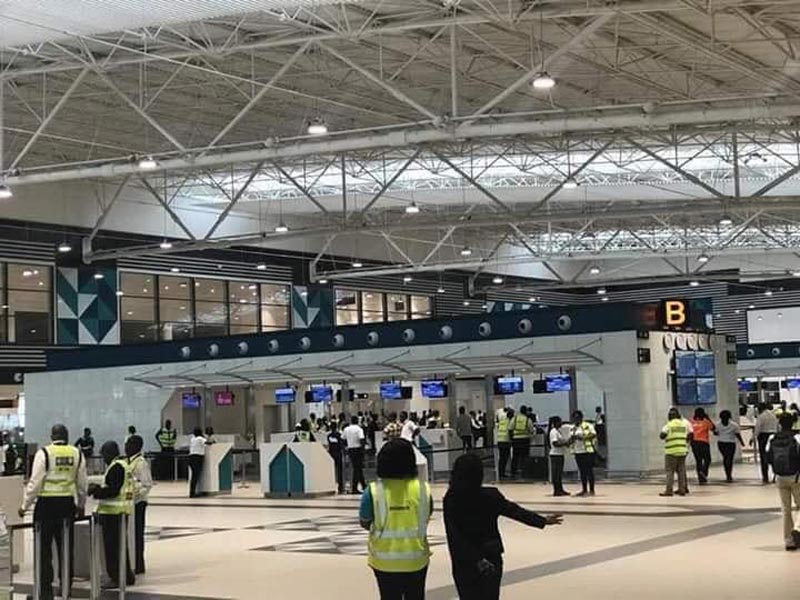 Ghana : terminal 3 de l'aeroport international d'Accra