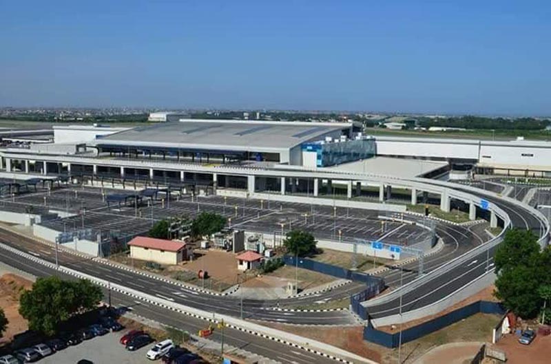 Ghana : terminal 3 de l'aeroport international d'Accra