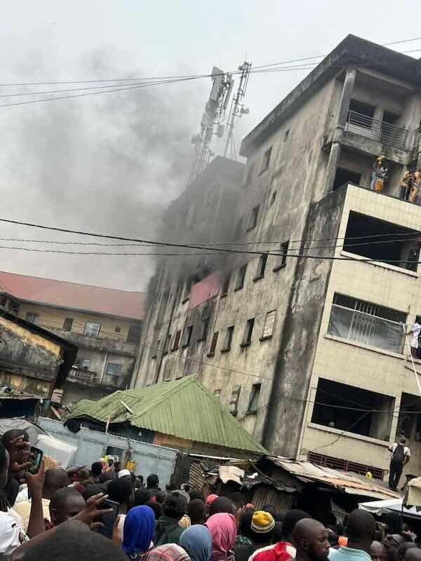Incendie Madina Dispensaire