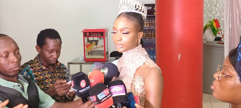 Miss Guinée 2023, Saran Kourouma