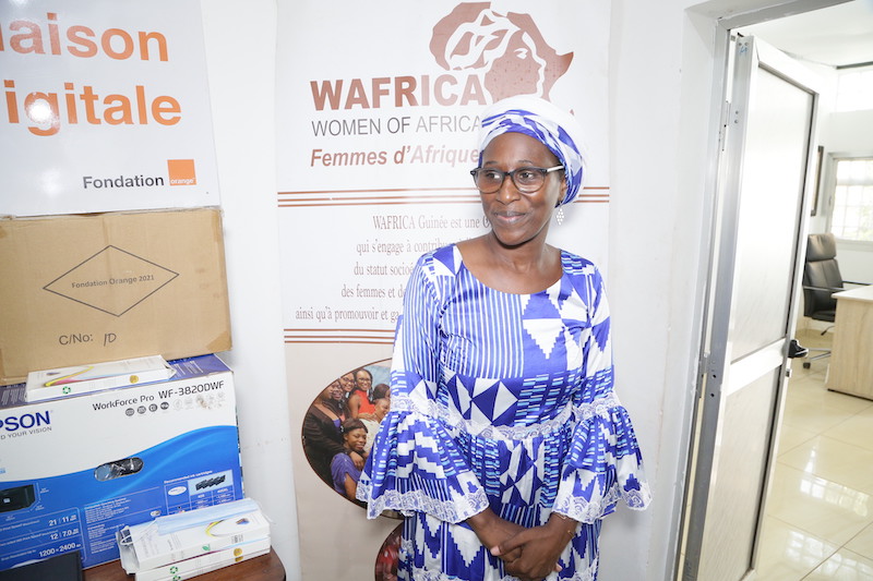 Fatou Hann Souaré la Directrice exécutive ONG WAFRICA Guinée