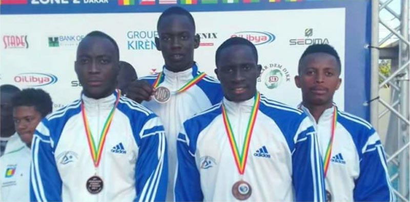 Equipe Nationale de natation guinéenne : medaillés