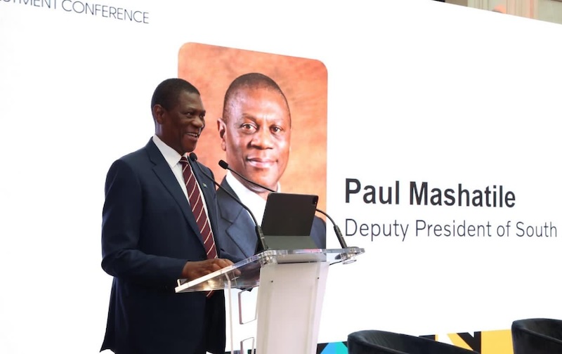Vice-Président sud-africain Paul Mashatile
