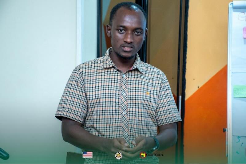Thierno Ciré Diallo, rédacteur en chef de Guinée Check